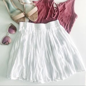 Brandy Melville Luma Flowy Mini Skirt